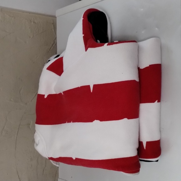 Skyline Wear Size: Adult XL American Flag Print Hooded Jumpsuit. - Picture 2 of 12